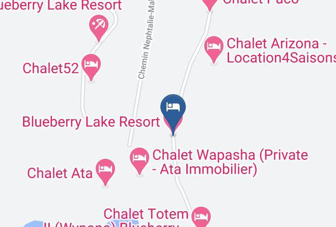 Les Laurentides Regional County Municipality - Blueberry Lake Resort Maps