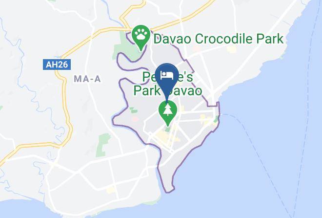 Davao Del Sur - Blueberry Tourist Hotel Maps