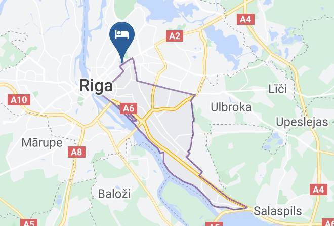 Riga - Blueberry Travel Maps
