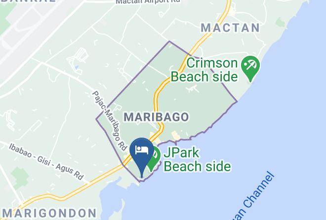 Cebu - Bluefins Resort Maps