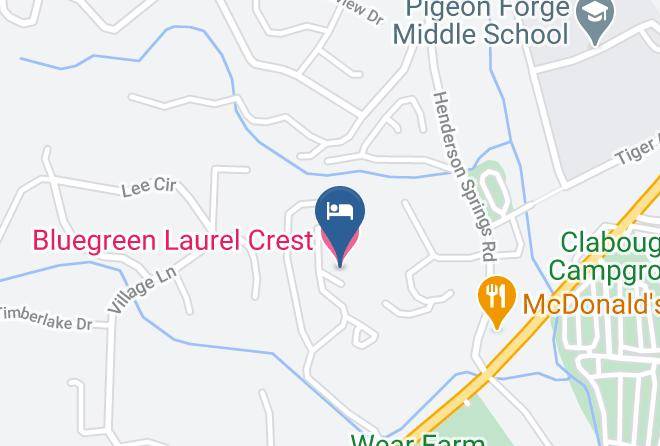 Sevier - Bluegreen Laurel Crest Maps