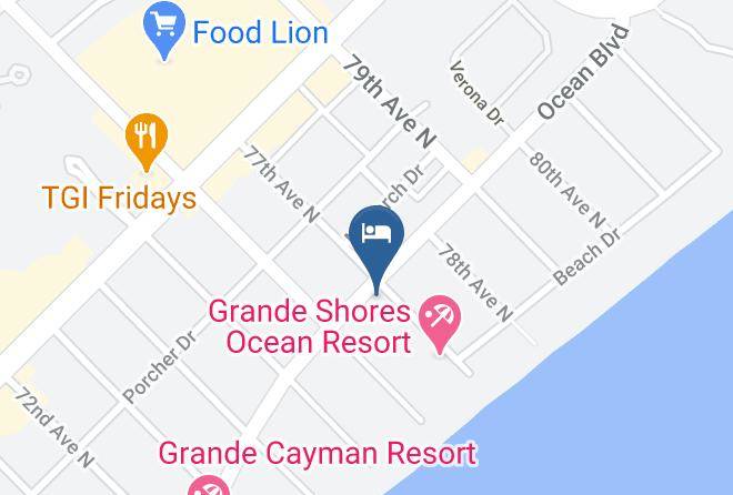 Bluegreen Vacations Horizon At 77th An Ascend Resort Map