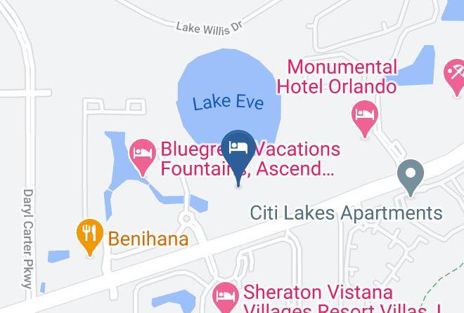 Orange - Bluegreen Vacations Lake Eve Ascend Resort Collection Maps