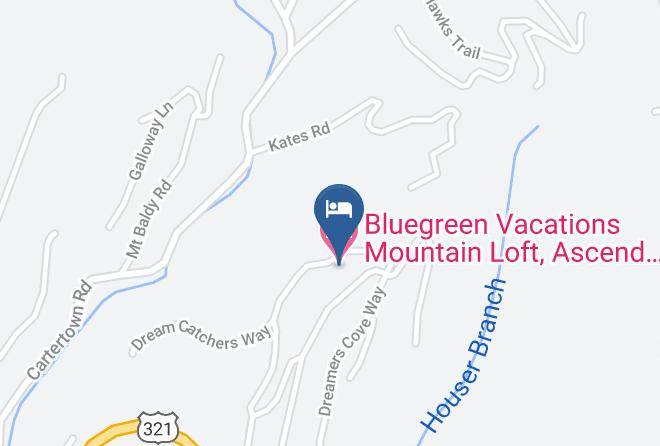 Sevier - Bluegreen Vacations Mountain Loft Ascend Resort Collection Maps