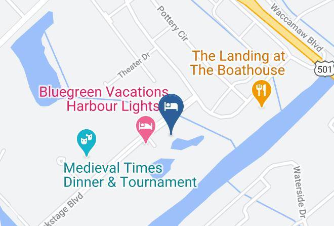Horry - Bluegreen Vacations Preview Center At Harbour Lights Maps
