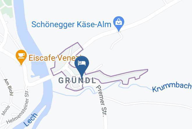 Weilheim Schongau - Bluegruendl Ferienhaus Maps