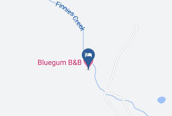 Dunedin - Bluegum B&b Maps