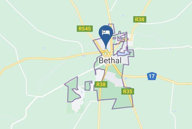 Govan Mbeki - Bluegum Country Lodge Maps