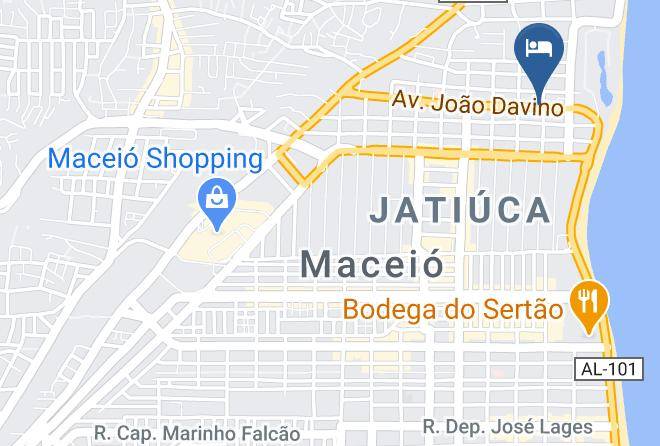 Maceio - Bluemar Hotel Maps