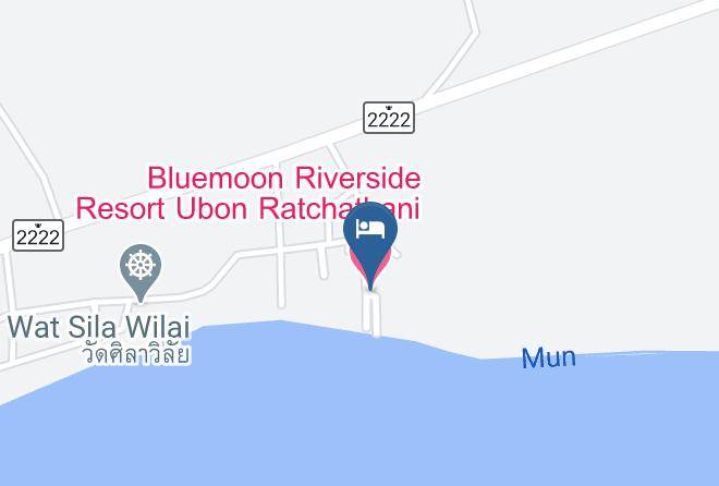 Amphoe Phibun Mangsahan - Bluemoon Riverside Resort Ubon Ratchathani Maps