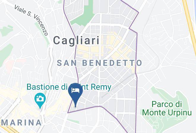 Cagliari - Bluemoon Sardinia B&b Maps
