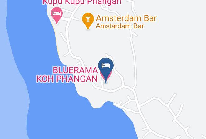Amphoe Ko Pha Ngan - Bluerama Koh Phangan Maps