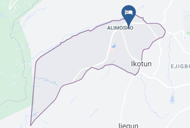 Alimosho - Blueroof Hotel & Suites Maps