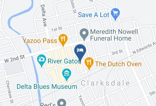 Coahoma - Blues Hound Flat Maps