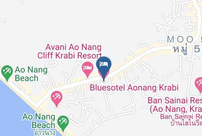 Mueang Krabi District - Bluesotel Aonang Krabi Maps