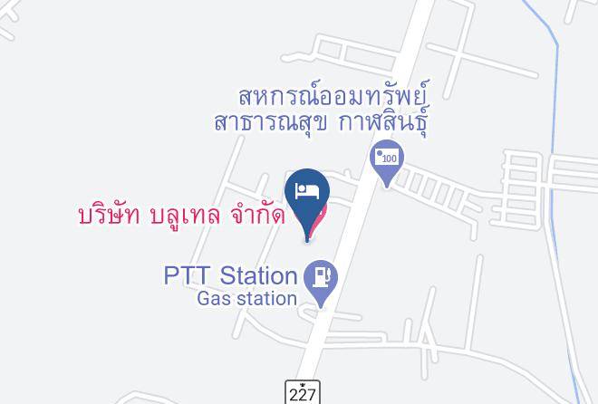 Amphoe Mueang Kalasin - Bluetel Hotel Maps