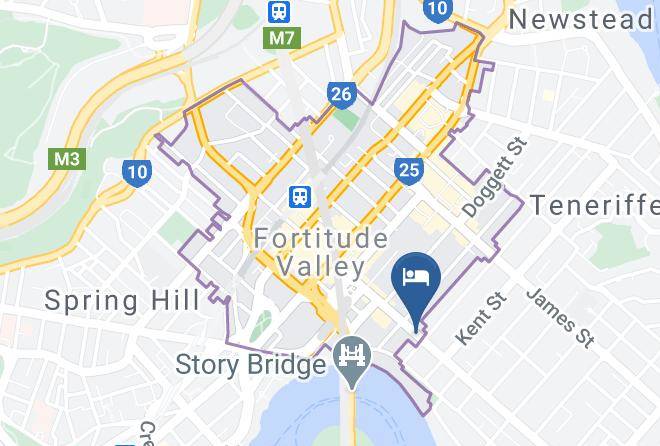 Brisbane - Bluetongue Backpackers Brisbane Maps