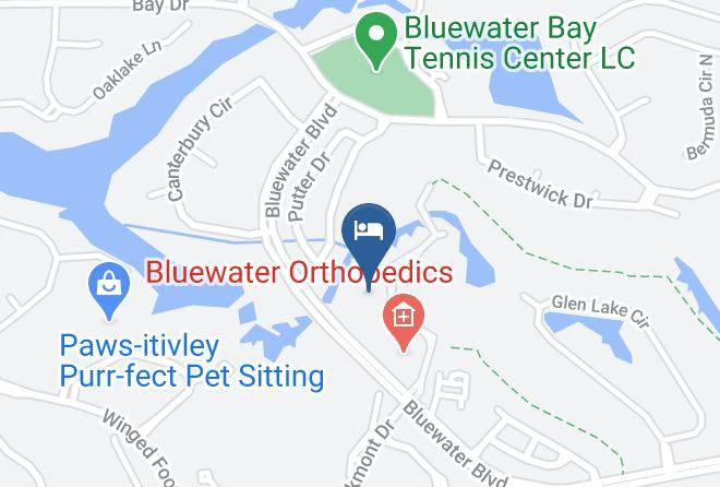 Okaloosa - Bluewater Bay Resort Maps