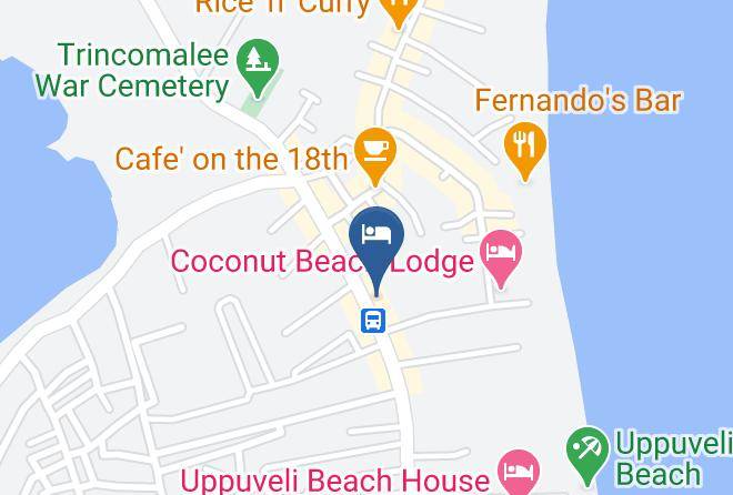 Trincomalee - Bluewater Beach Resort Maps