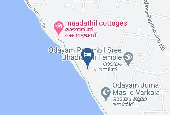 Chirayinkeezhu - Bluewater Beach Resort Maps