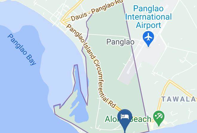Bohol - Bluewater Panglao Beach Resort Maps