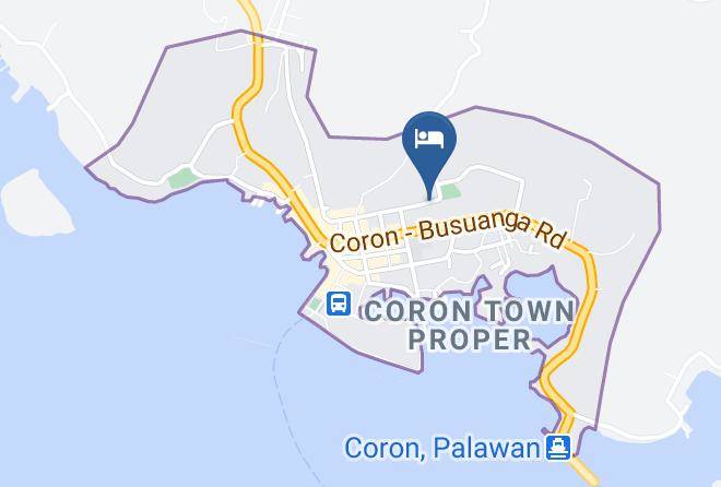 Palawan - Bluewave Hotel Maps
