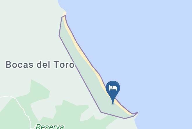 Bocas Del Toro - Bluff Hidden Paradise Maps