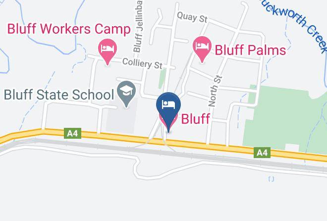 Central Highlands - Bluff Hotel Maps