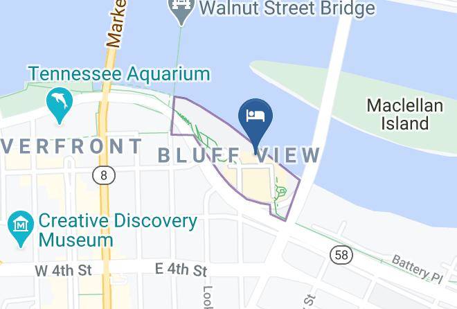 Hamilton - Bluff View Inn Maps
