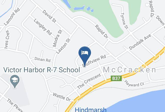 Bluffview Lookout At Victor Map