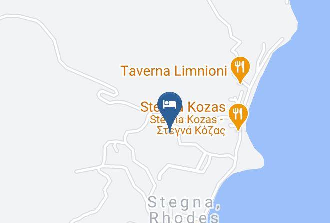 Dodecanese - Blugreen Stegna B&b Maps