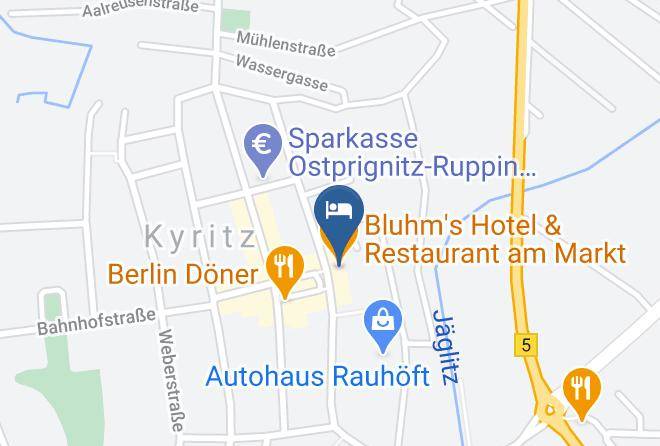 Bluhm's Hotel & Restaurant Am Markt Map