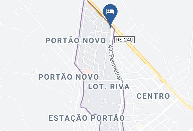 Portao - Blumen Pousada Maps