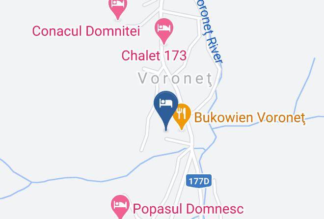 Gura Humorului - Blumenhof Bucovina Maps