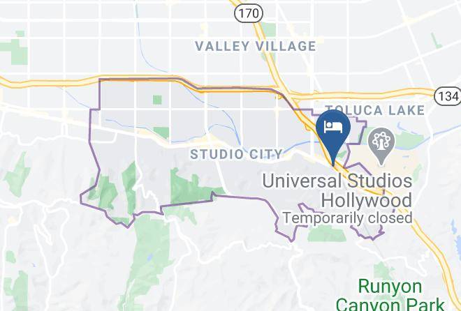 Los Angeles - Blvd Hotel & Spa Maps