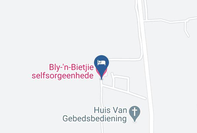 Bojanala - Bly 'n Bietjie Selfsorgeenhede Maps
