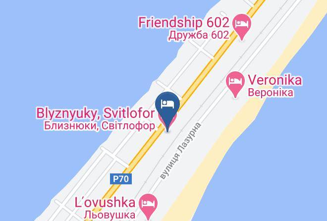 Blyznyuky Svitlofor Map