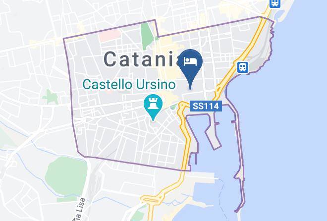 Catania - Bmode Affittacamere Maps