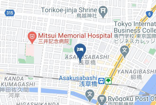 Taito Ward - Bnb+ Asakusabashi Maps