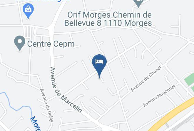 Morges - Bnb Chez Fanfan Maps