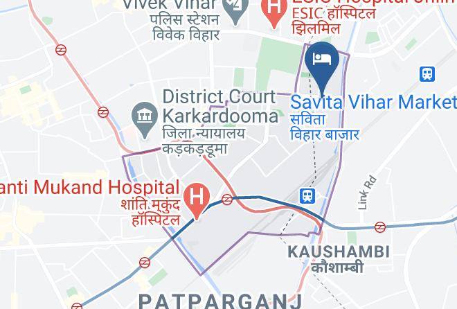 New Delhi - Bnb Delhi Maps