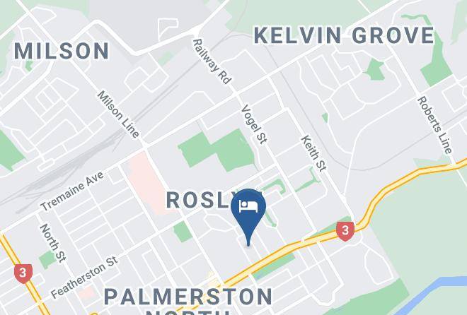 Palmerston North - Bnb Easy Living Maps