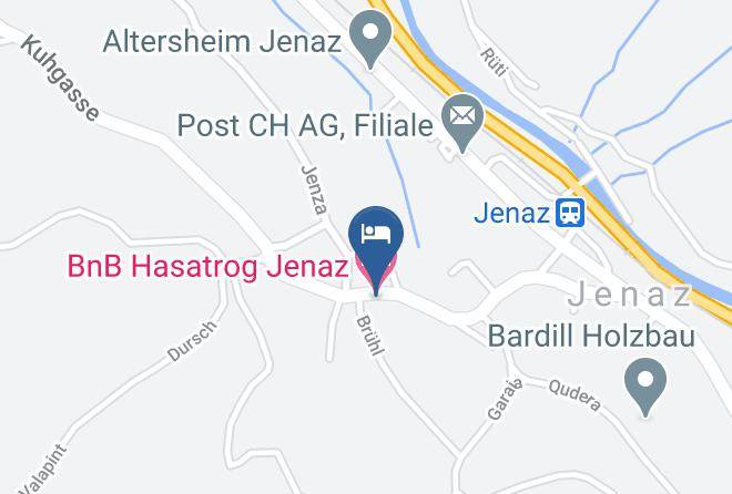 Prattigau Davos - Bnb Hasatrog Jenaz Maps