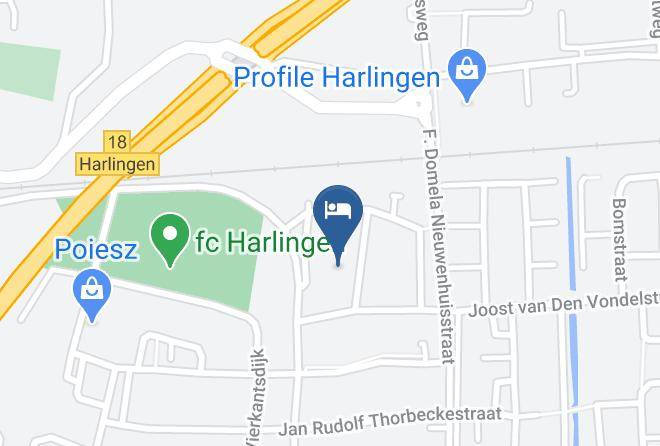 Gemeente Harlingen - Bed And Breakfast Hotel Oosterpark Harlingen Nl Maps