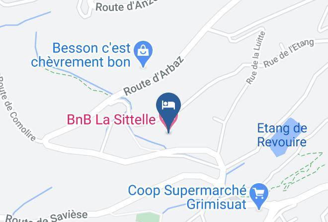 Sion - Bnb La Sittelle Maps