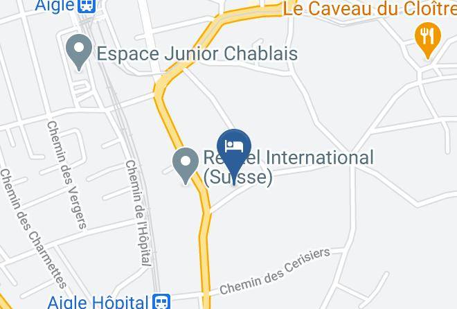 Aigle - Bnb Le Relais Du Chateau Maps