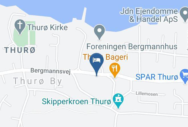 Svendborg - Bnb Thuroe Maps