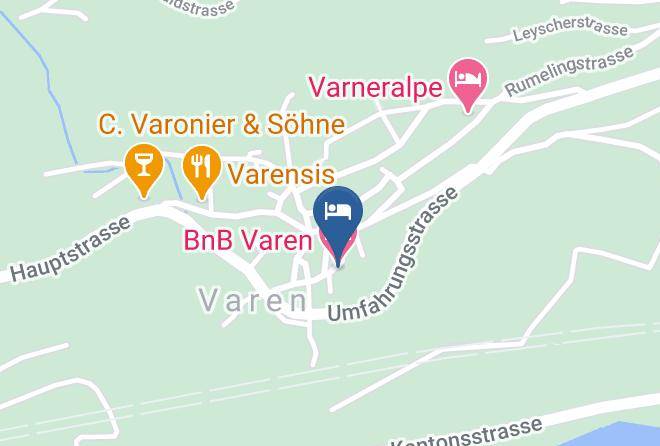 Leuk - Bnb Varen Maps