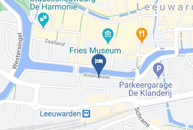 Leeuwarden - Bnb Willemskade Maps