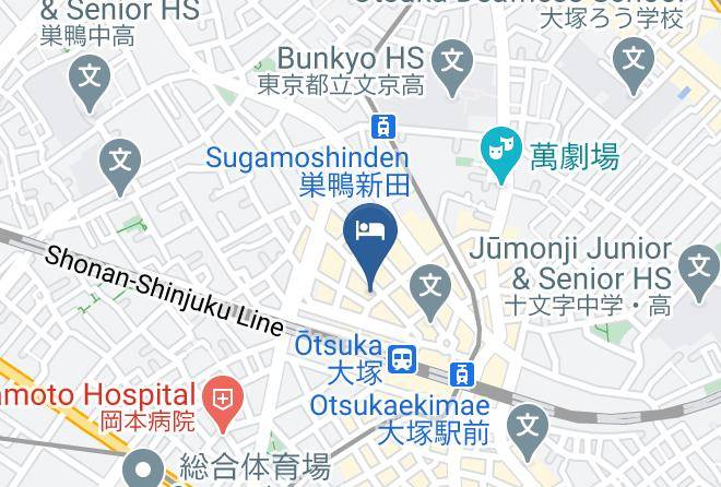 Toshima Ward - Bnb+ninja Otsuka Maps